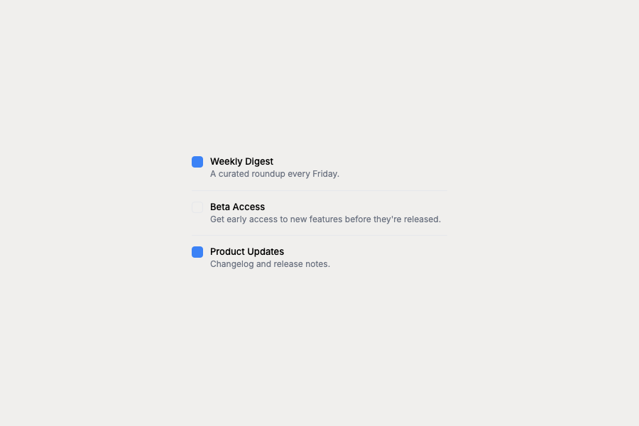 Public descriptions for tags